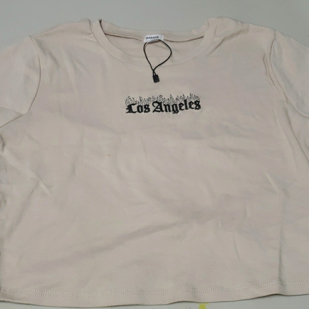 Cream croptop size G/L